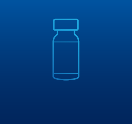 A medicine vial icon